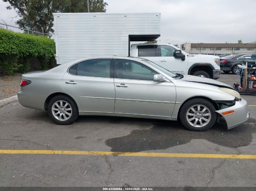 2003 Lexus Es 300 VIN: JTHBF30G336016487 Lot: 43368864