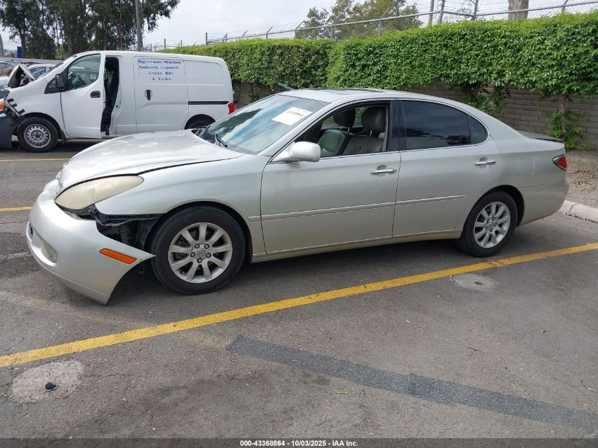 2003 Lexus Es 300 VIN: JTHBF30G336016487 Lot: 43368864