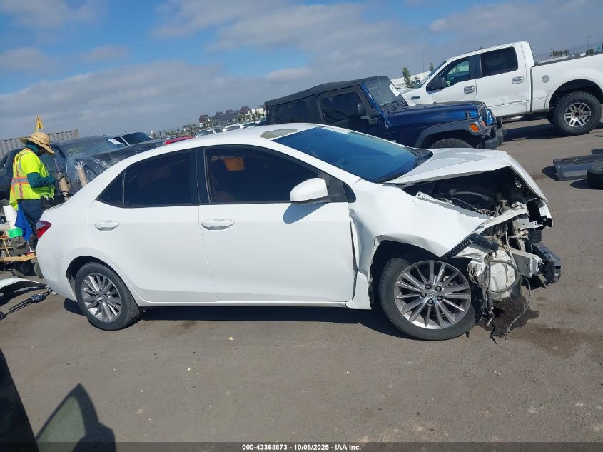 2015 Toyota Corolla Le Plus VIN: 5YFBURHE4FP185489 Lot: 43368873