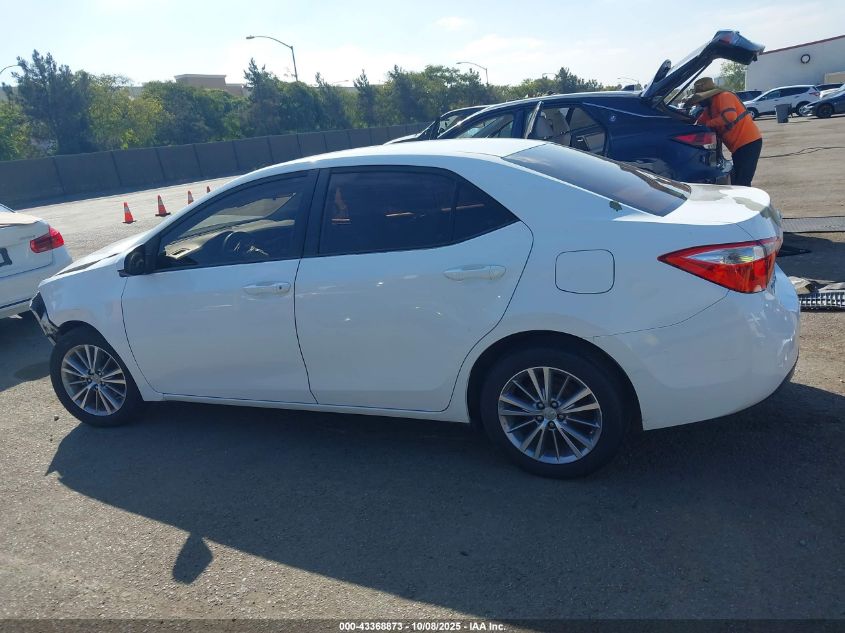 2015 Toyota Corolla Le Plus VIN: 5YFBURHE4FP185489 Lot: 43368873