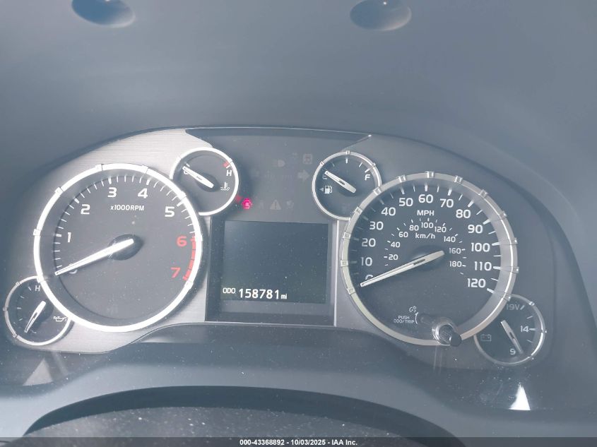 2017 Toyota Tundra Sr5 4.6L V8 VIN: 5TFEM5F10HX110086 Lot: 43368892