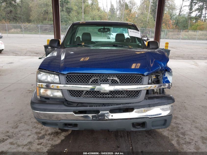 2004 Chevrolet Silverado 1500 Work Truck VIN: 1GCEK14V34Z234372 Lot: 43368896