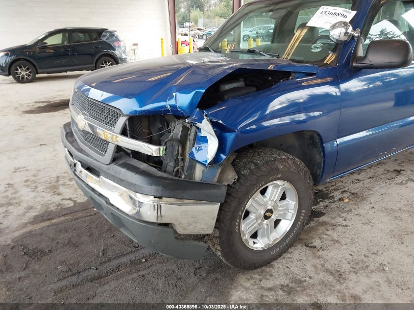 2004 Chevrolet Silverado 1500 Work Truck VIN: 1GCEK14V34Z234372 Lot: 43368896