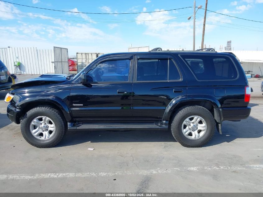 2002 Toyota 4Runner Sr5 V6 VIN: JT3GN86R020256294 Lot: 43368900
