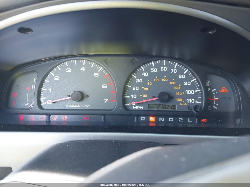 2002 Toyota 4Runner Sr5 V6 VIN: JT3GN86R020256294 Lot: 43368900