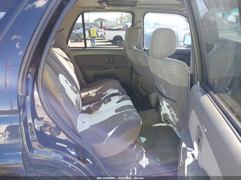 2002 Toyota 4Runner Sr5 V6 VIN: JT3GN86R020256294 Lot: 43368900