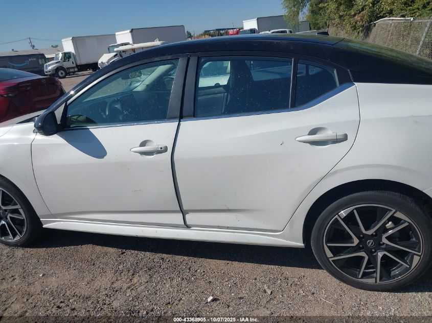 2025 Nissan Sentra Sr VIN: 3N1AB8DV5SY266225 Lot: 43368905