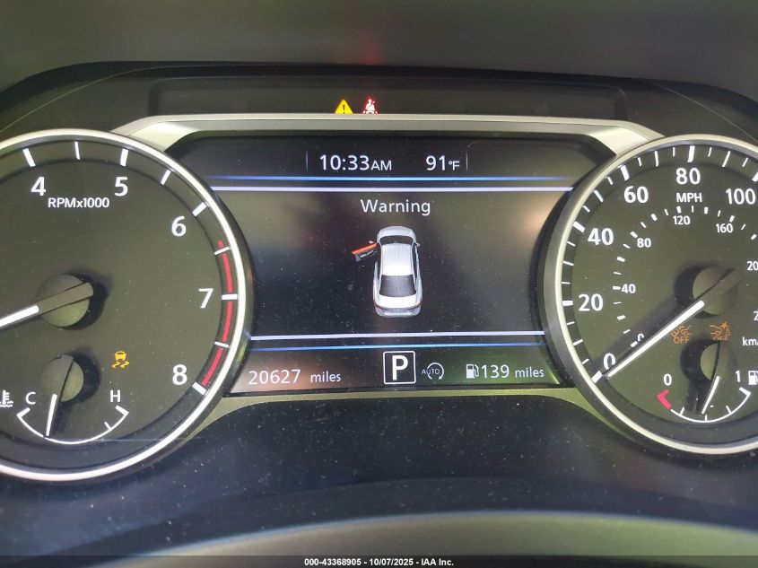 2025 Nissan Sentra Sr VIN: 3N1AB8DV5SY266225 Lot: 43368905