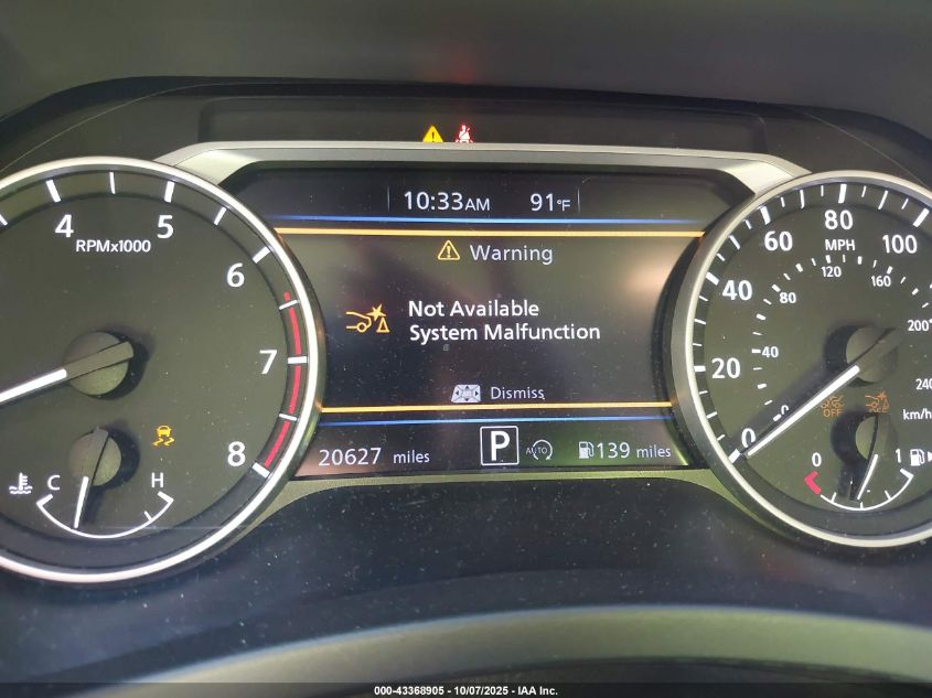 2025 Nissan Sentra Sr VIN: 3N1AB8DV5SY266225 Lot: 43368905