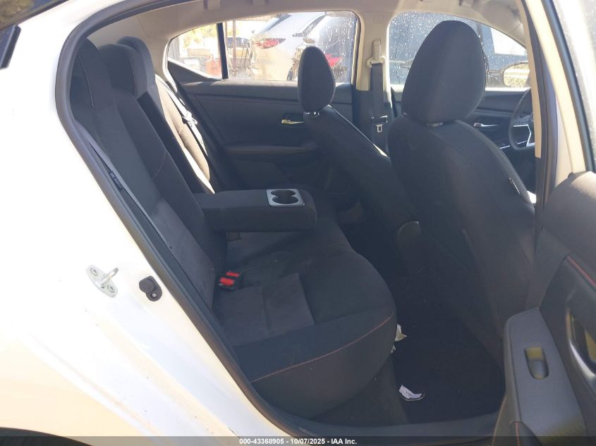 2025 Nissan Sentra Sr VIN: 3N1AB8DV5SY266225 Lot: 43368905