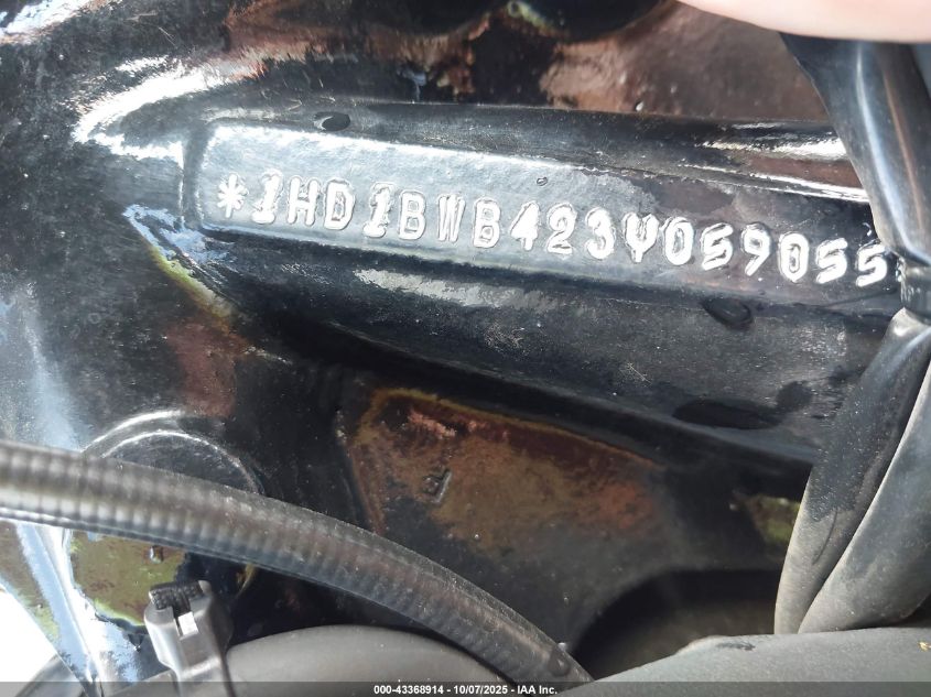 2003 Harley-Davidson Flstci Anniversary VIN: 1HD1BWB423Y059055 Lot: 43368914