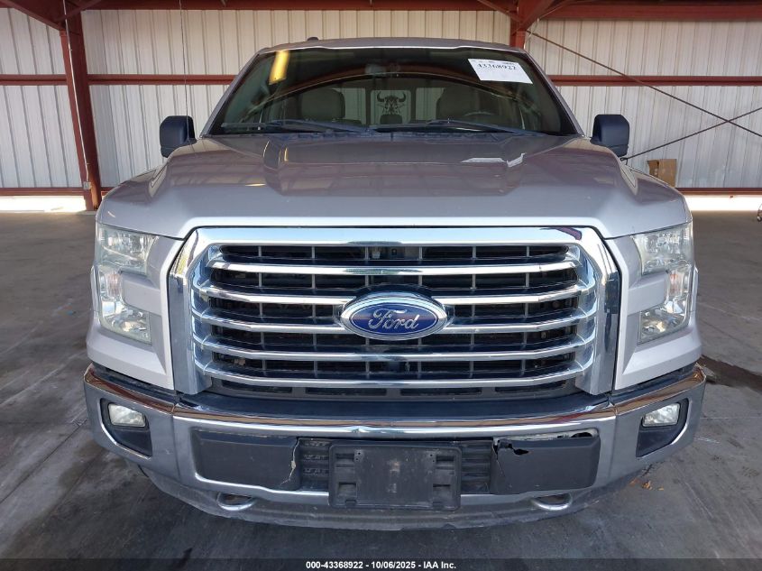 2015 Ford F-150 Xlt VIN: 1FTFW1EFXFKE18655 Lot: 43368922