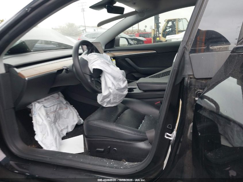 2021 Tesla Model 3 Long Range Dual Motor All-Wheel Drive VIN: 5YJ3E1EB7MF974564 Lot: 43368939