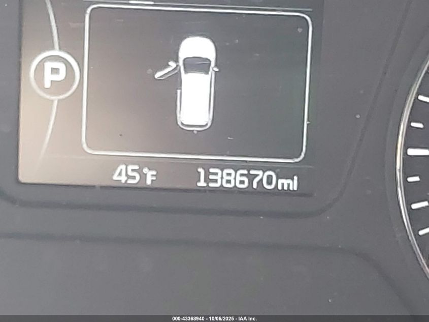 2017 Kia Sorento Lx/L VIN: 5XYPGDA52HG07393 Lot: 43368940