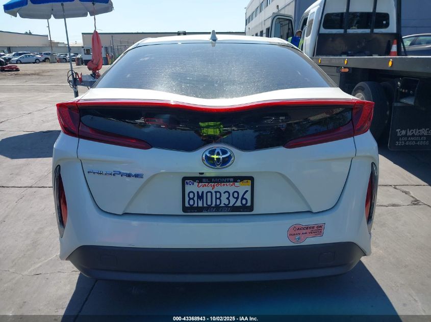2020 Toyota Prius Prime Le VIN: JTDKARFP1L3139488 Lot: 43368943
