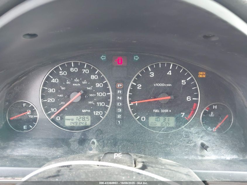 2003 Subaru Legacy Gt VIN: 4S3BH646835308916 Lot: 43368953