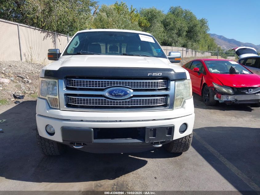 2012 Ford F-150 Platinum VIN: 1FTFW1ET6CFC83331 Lot: 43368966