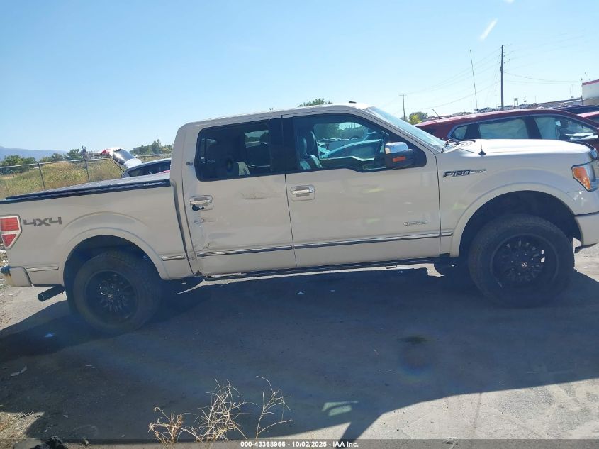 2012 Ford F-150 Platinum VIN: 1FTFW1ET6CFC83331 Lot: 43368966
