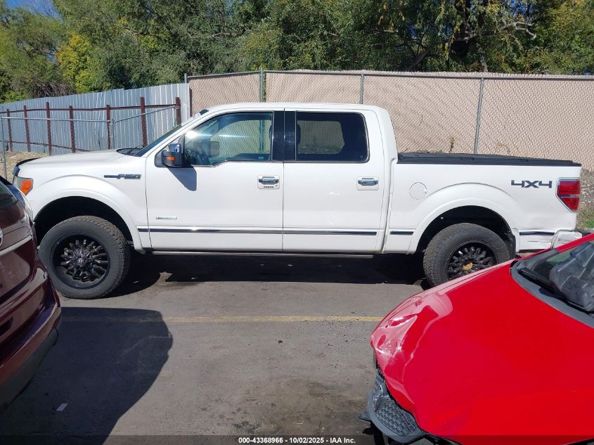 2012 Ford F-150 Platinum VIN: 1FTFW1ET6CFC83331 Lot: 43368966