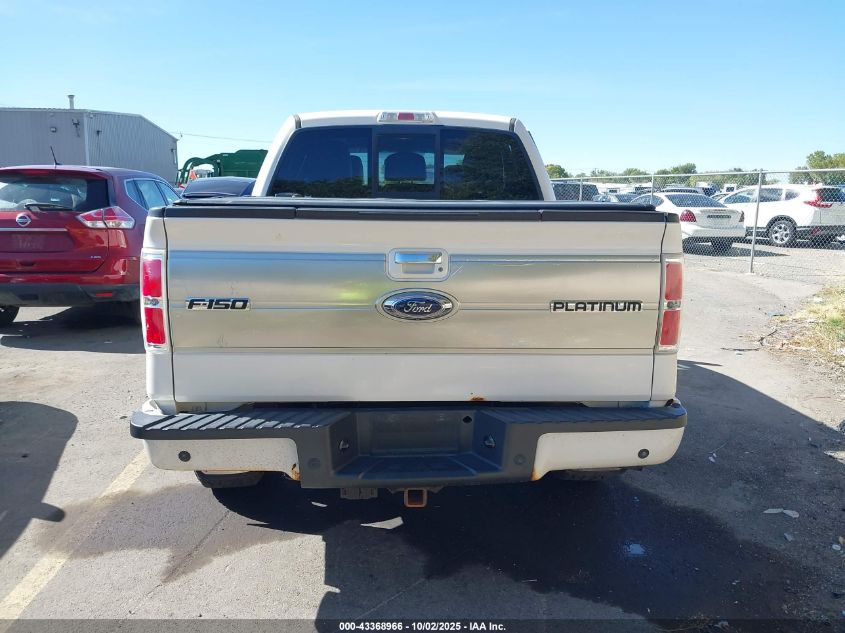 2012 Ford F-150 Platinum VIN: 1FTFW1ET6CFC83331 Lot: 43368966
