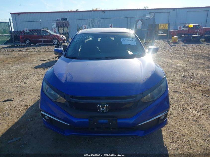 2020 Honda Civic Ex VIN: 19XFC1F30LE201238 Lot: 43368986