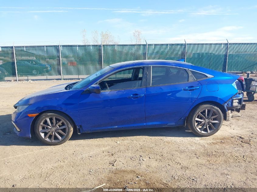 2020 Honda Civic Ex VIN: 19XFC1F30LE201238 Lot: 43368986