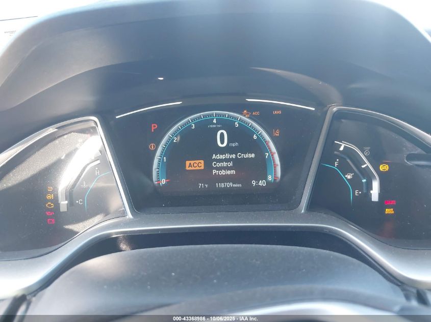 2020 Honda Civic Ex VIN: 19XFC1F30LE201238 Lot: 43368986