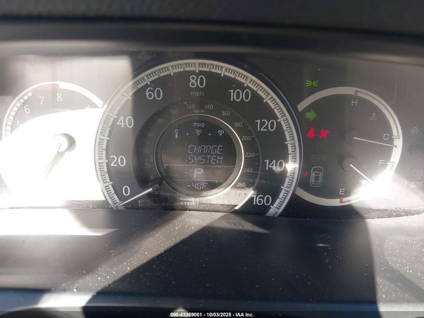 2013 Honda Accord Ex-L VIN: 1HGCR2F87DA097615 Lot: 43369001