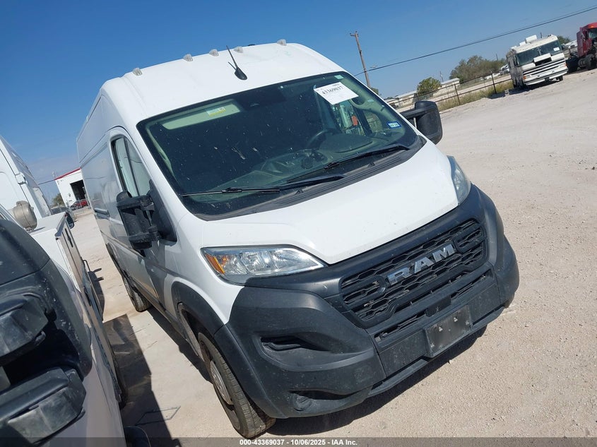 2023 RAM PROMASTER 2500 HIGH ROOF 159 WB 3C6LRVDG0PE563811
