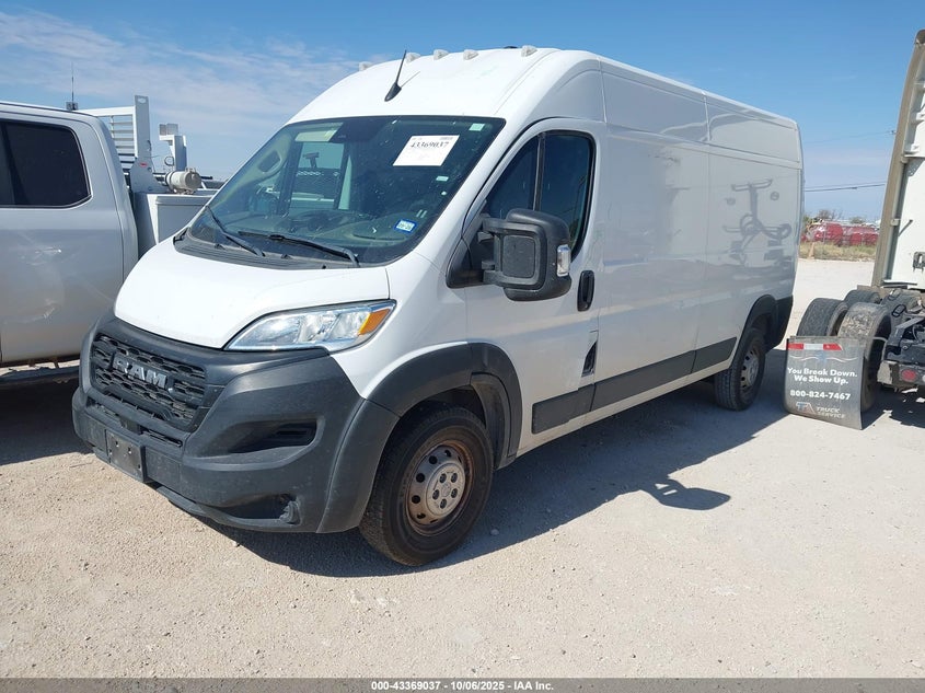 2023 RAM PROMASTER 2500 HIGH ROOF 159 WB 3C6LRVDG0PE563811