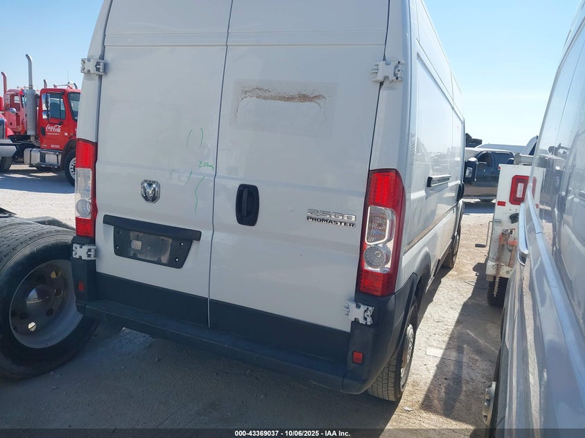 2023 RAM PROMASTER 2500 HIGH ROOF 159 WB 3C6LRVDG0PE563811