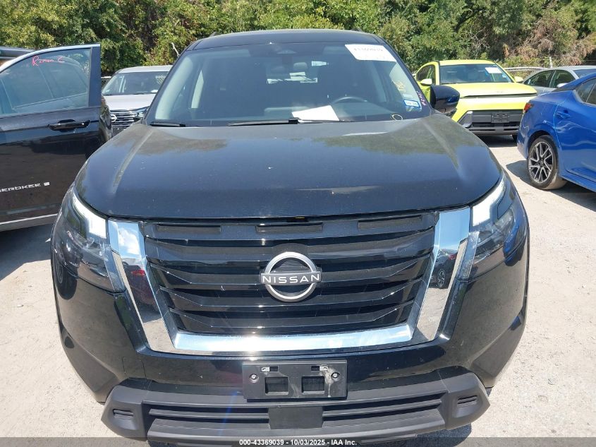 2025 Nissan Pathfinder Sv Fwd VIN: 5N1DR3BA6SC209044 Lot: 43369039