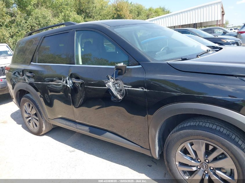 2025 Nissan Pathfinder Sv Fwd VIN: 5N1DR3BA6SC209044 Lot: 43369039