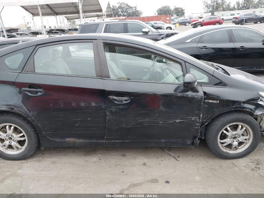 2011 Toyota Prius Two VIN: JTDKN3DU0B0254819 Lot: 43369051