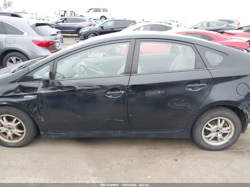 2011 Toyota Prius Two VIN: JTDKN3DU0B0254819 Lot: 43369051