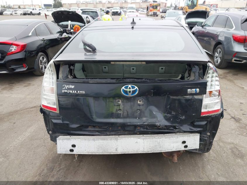 2011 Toyota Prius Two VIN: JTDKN3DU0B0254819 Lot: 43369051