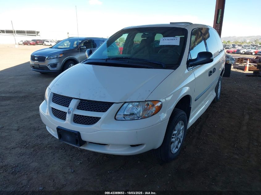 2004 Dodge Grand Caravan Se VIN: 1D4GP24R54B517239 Lot: 43369053