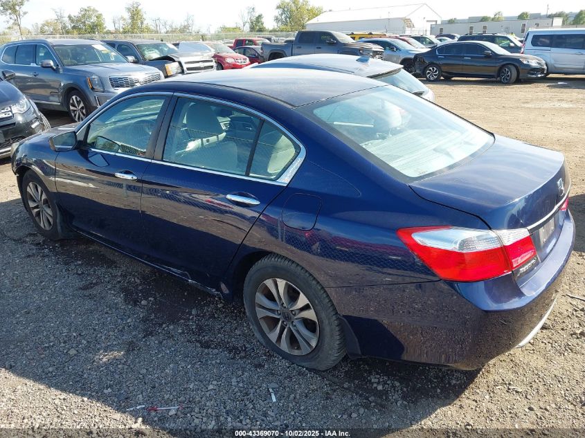 2015 Honda Accord Lx VIN: 1HGCR2F38FA075775 Lot: 43369070