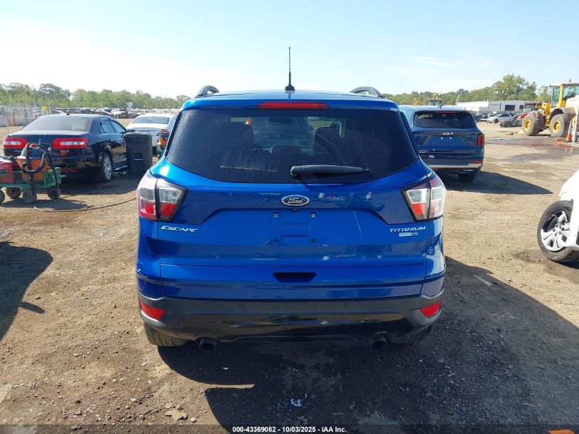 2017 Ford Escape Titanium VIN: 1FMCU9J93HUE14070 Lot: 43369082