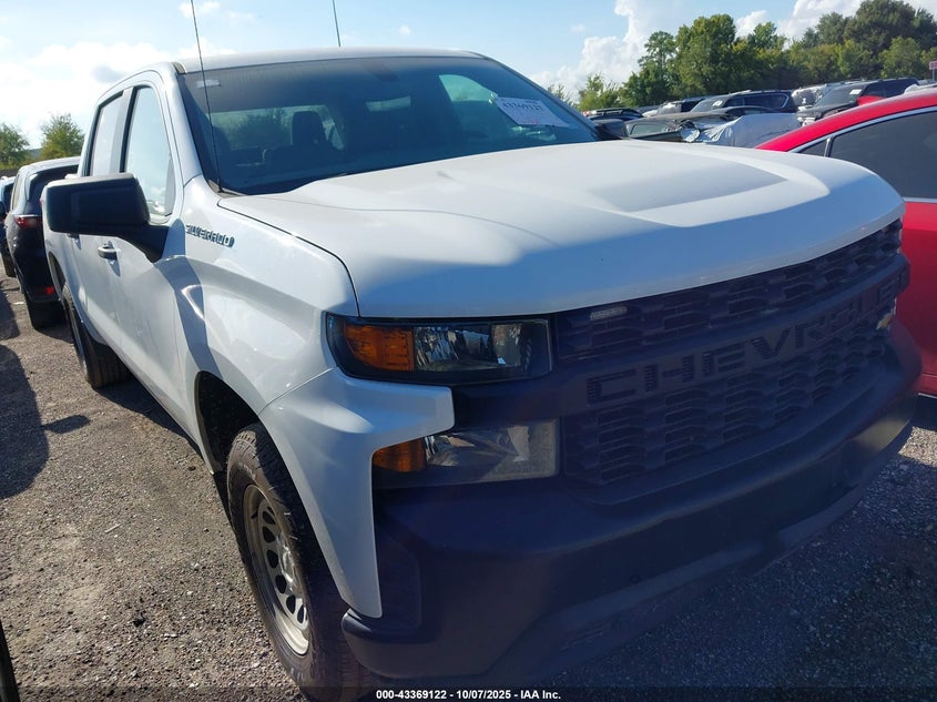 2021 CHEVROLET SILVERADO 1500 2WD  STANDARD BED WT - 3GCPWAEH3MG443939
