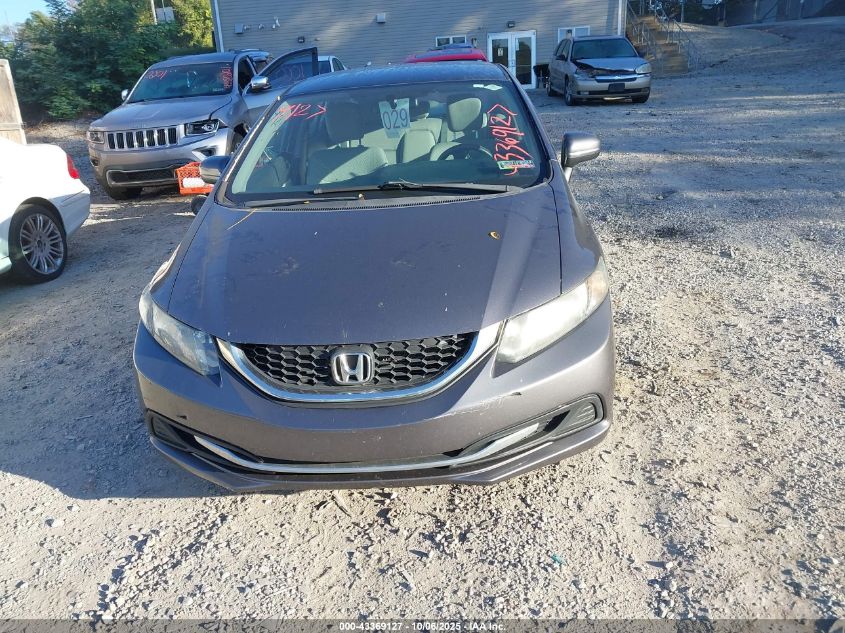 2014 Honda Civic Lx VIN: 19XFB2F53EE225823 Lot: 43369127