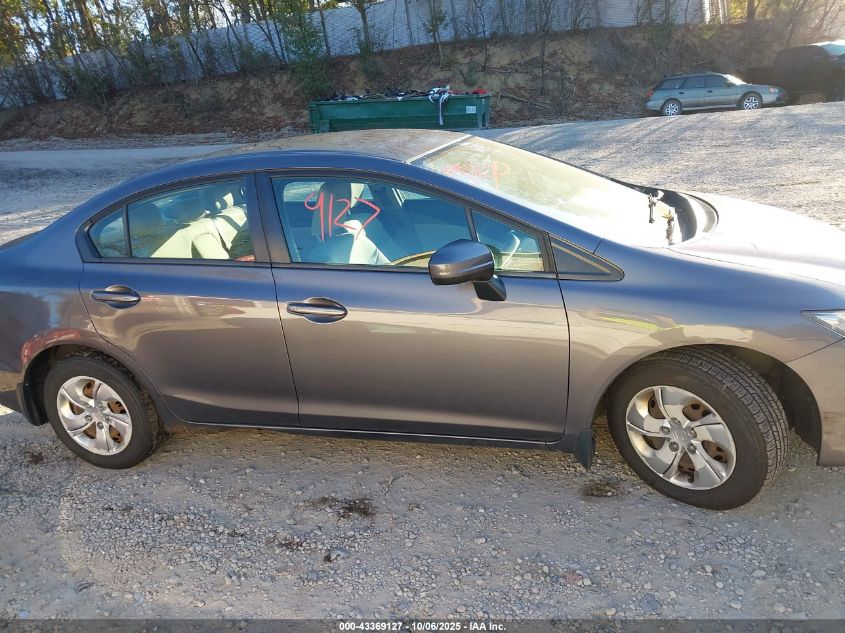 2014 Honda Civic Lx VIN: 19XFB2F53EE225823 Lot: 43369127