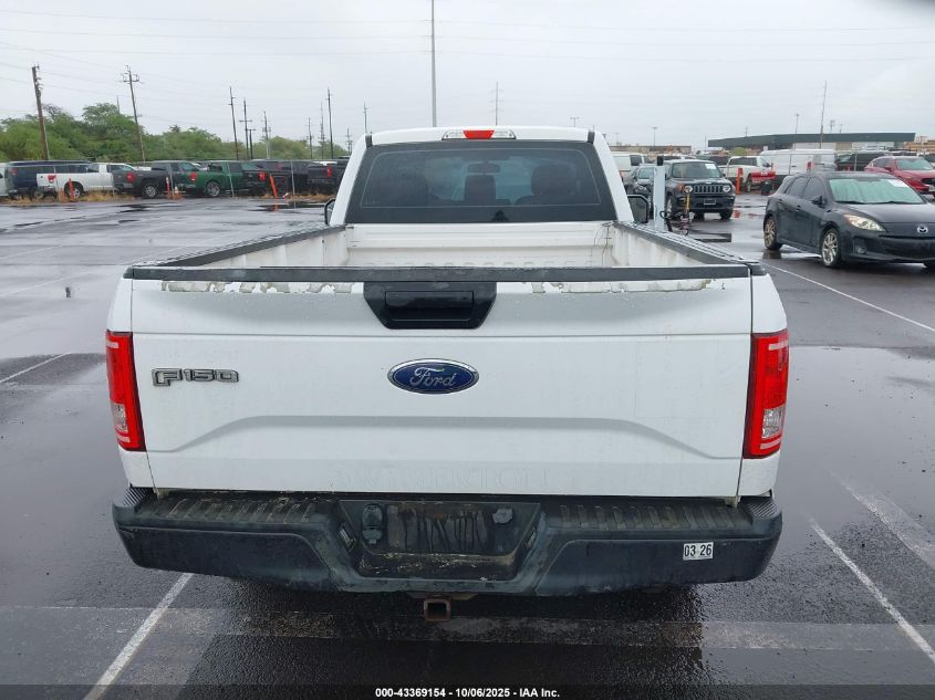 2017 Ford F-150 Xl VIN: 1FTMF1C85HKD54961 Lot: 43369154