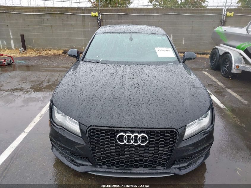 2012 Audi A7 Premium VIN: WAU2GAFCXCN166218 Lot: 43369165