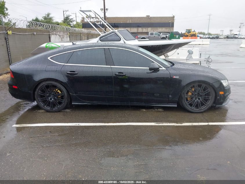 2012 Audi A7 Premium VIN: WAU2GAFCXCN166218 Lot: 43369165