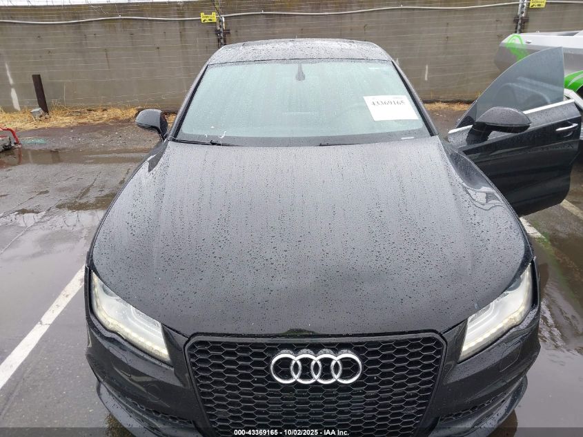 2012 Audi A7 Premium VIN: WAU2GAFCXCN166218 Lot: 43369165
