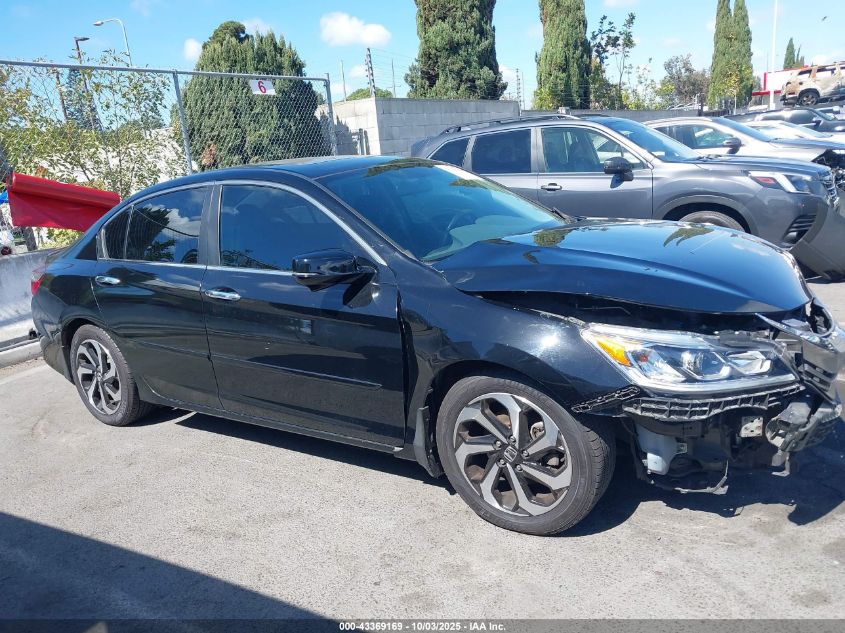 2016 Honda Accord Ex VIN: 1HGCR2F70GA021696 Lot: 43369169