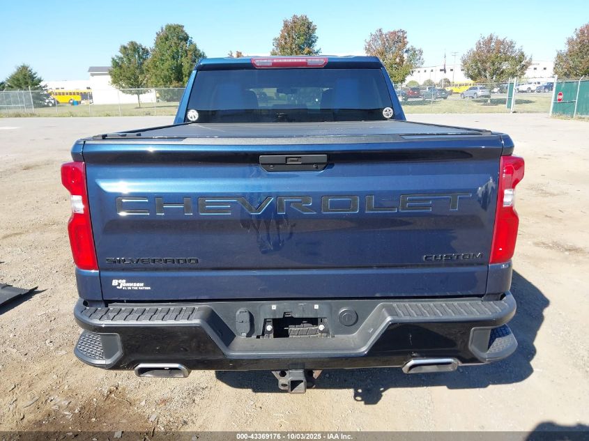 2021 Chevrolet Silverado 1500 4Wd Short Bed Custom Trail Boss VIN: 1GCPYCEF7MZ309276 Lot: 43369176