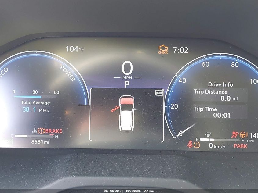 2025 Toyota Rav4 Hybrid Limited VIN: JTMD6RFV2SJ065128 Lot: 43369181