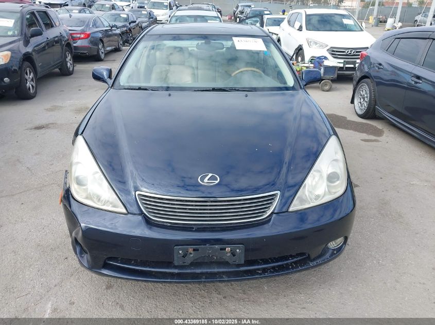 2006 Lexus Es 330 VIN: JTHBA30G065150270 Lot: 43369185